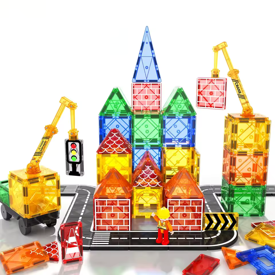 Magnetic Tiles Road Set